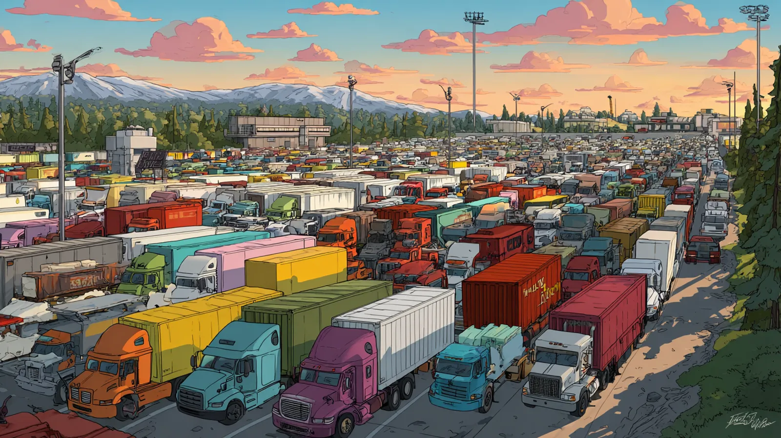 The Compliance Consequence - How I-35's Parking Deficit is Forcing Shippers to Choose Risky, Non-Compliant Carriers